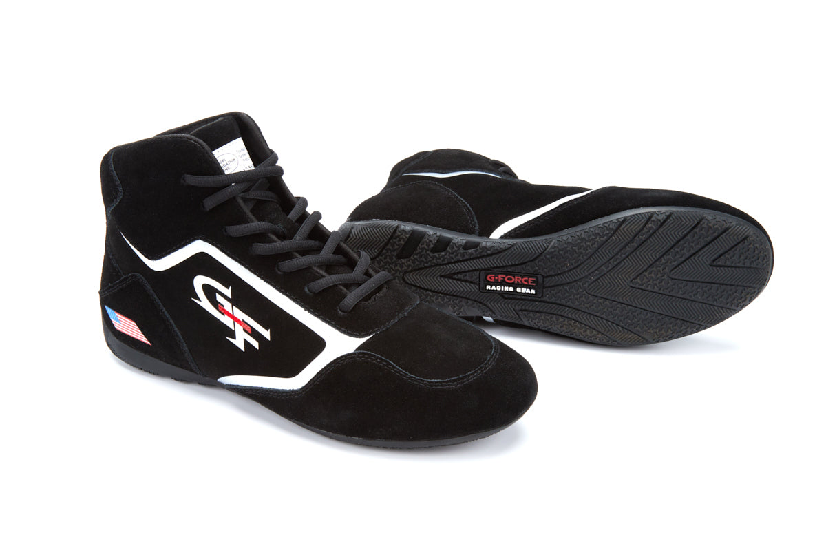 G-Force G-Limit Mid-Top Safety Shoes – Size 8, Black