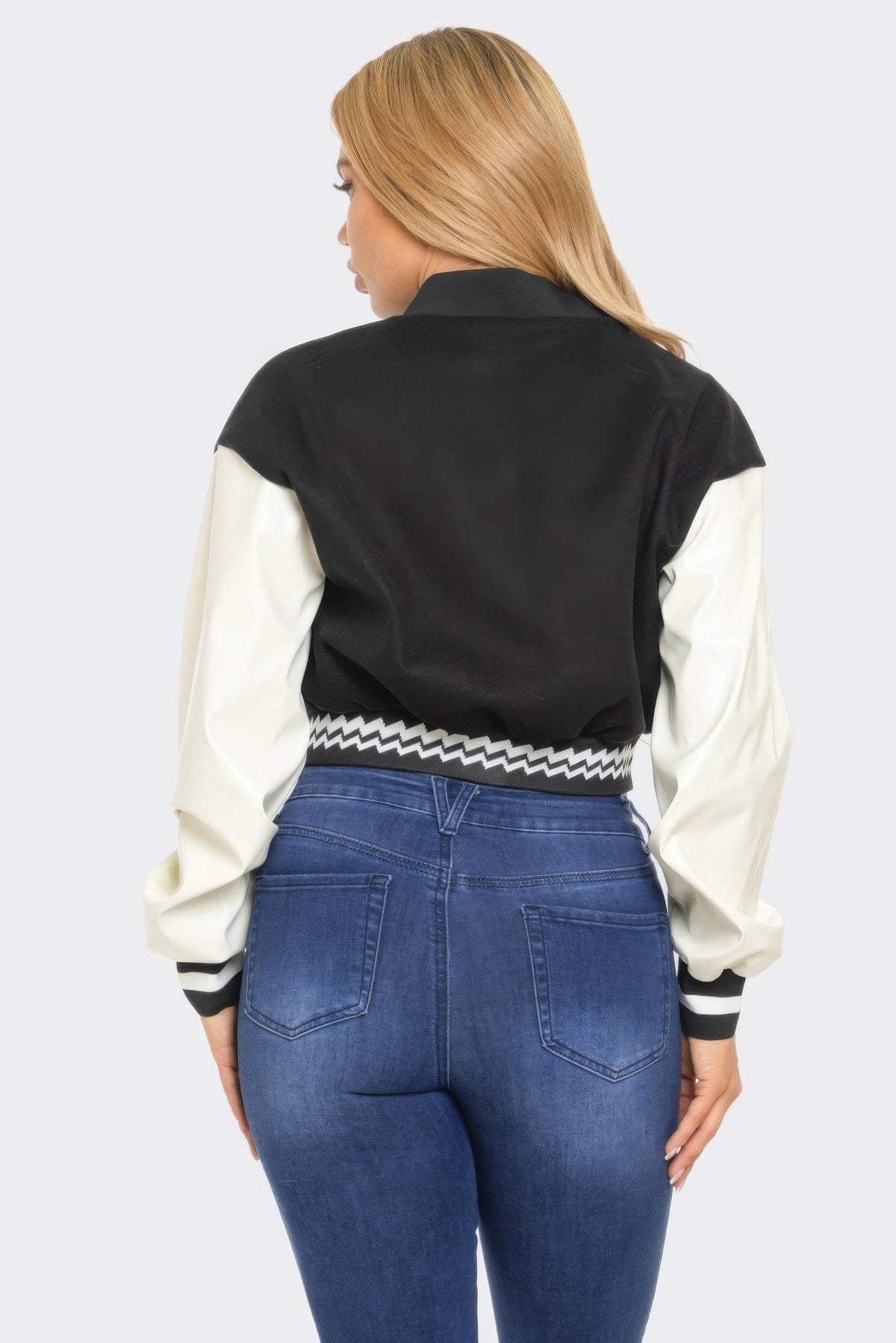 Varsity Patchwork Y2K Jacket