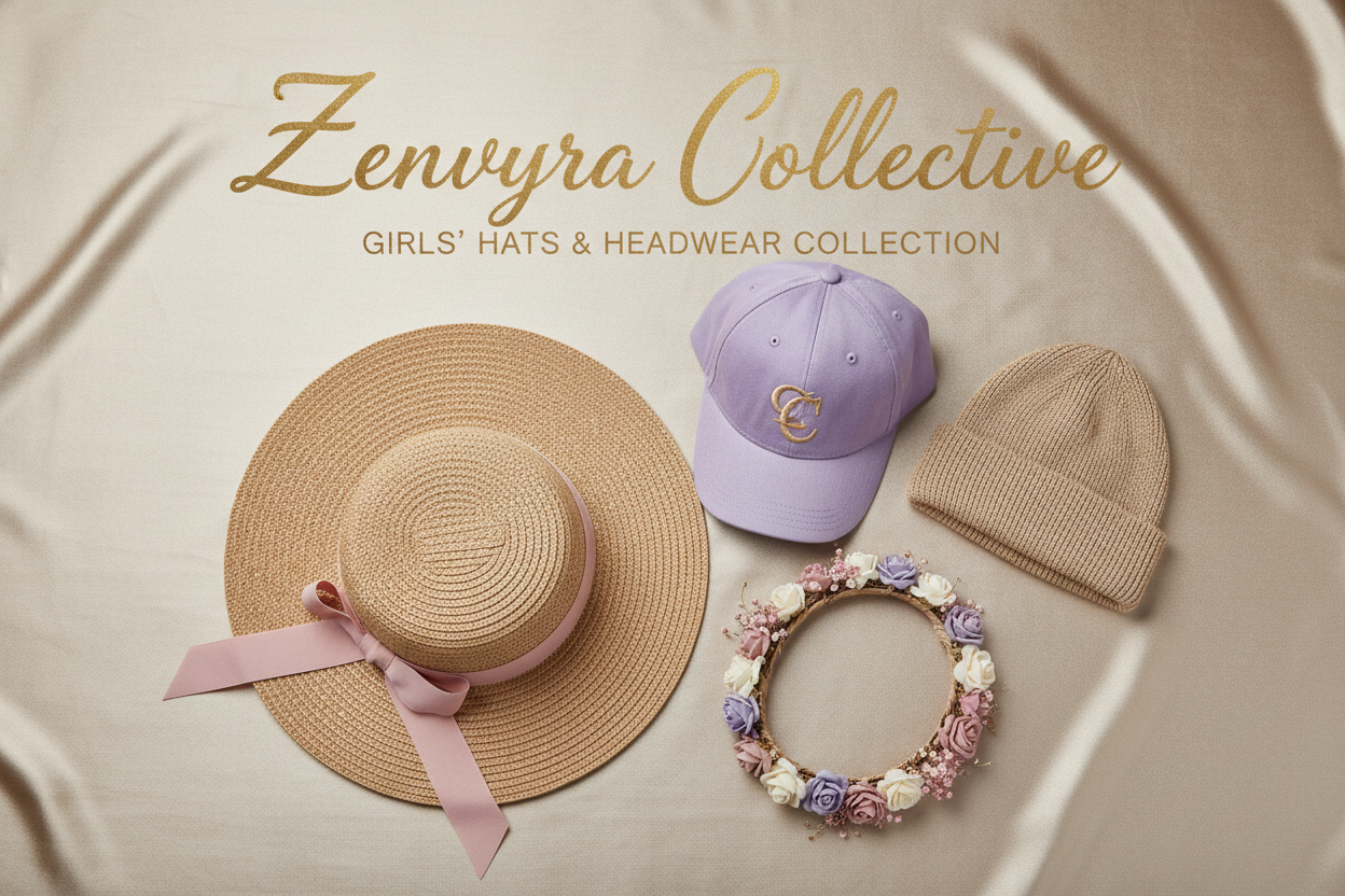 Girls' Hats & Headwear