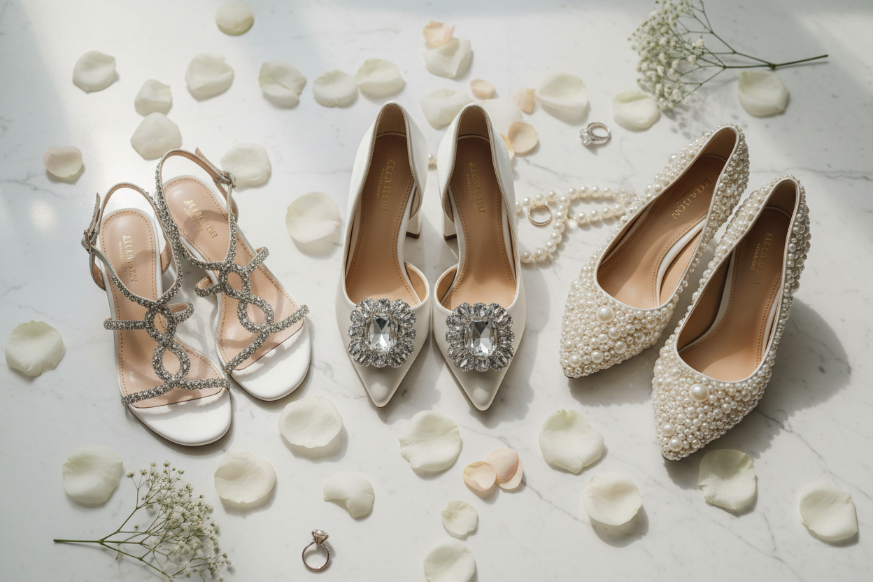 Bridal Shoes & Heels | Zenvyra Collective