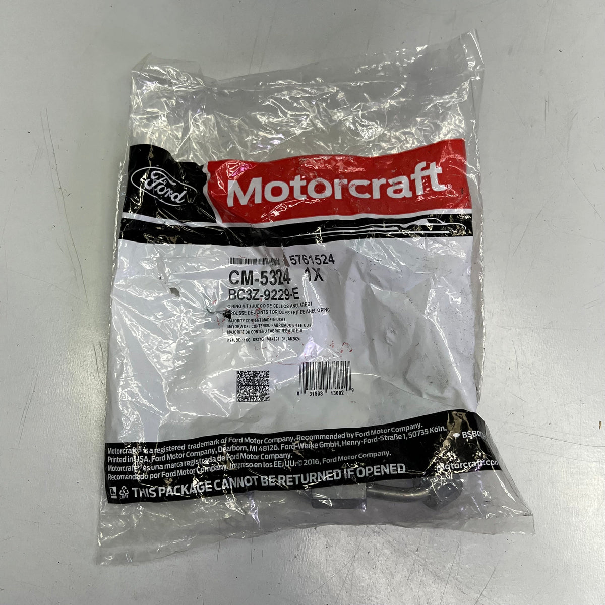 Motorcraft CM5324 Fuel Injector O-Ring, Tube & Seal Kit