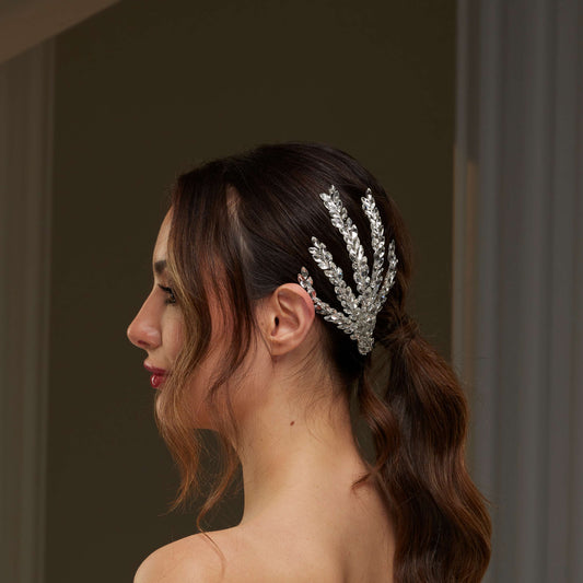 Rhinestone Hair Comb | Zenvyra Collective
