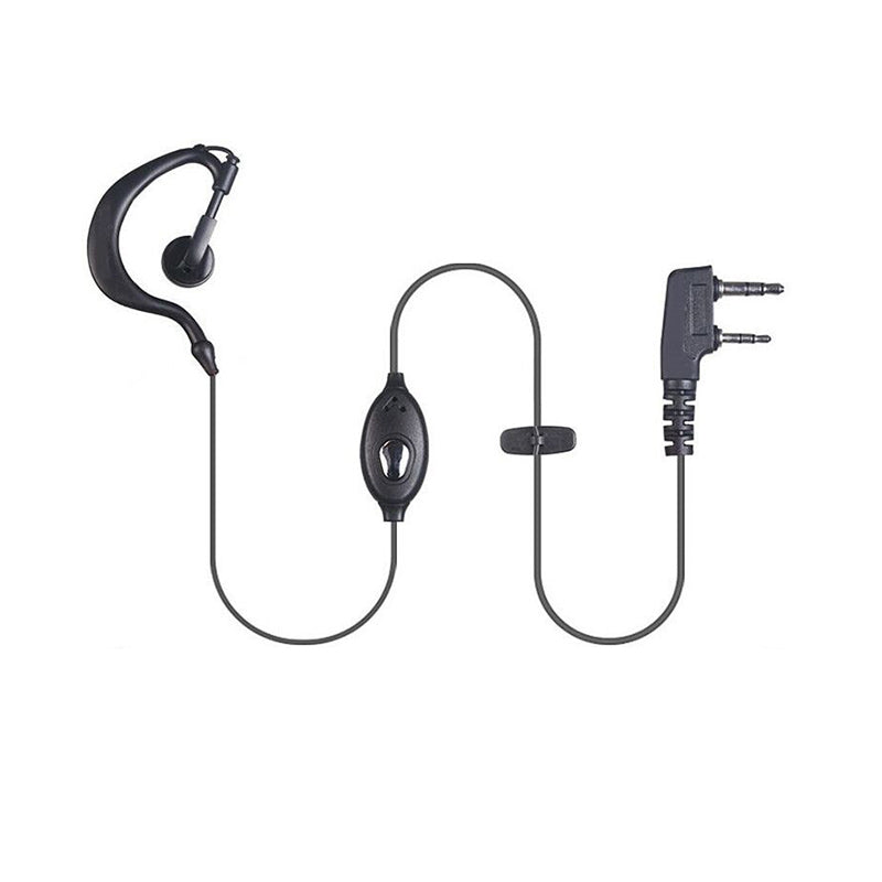 Ruyage Walkie Talkie Earpiece with PTT Mic – 1 Pack