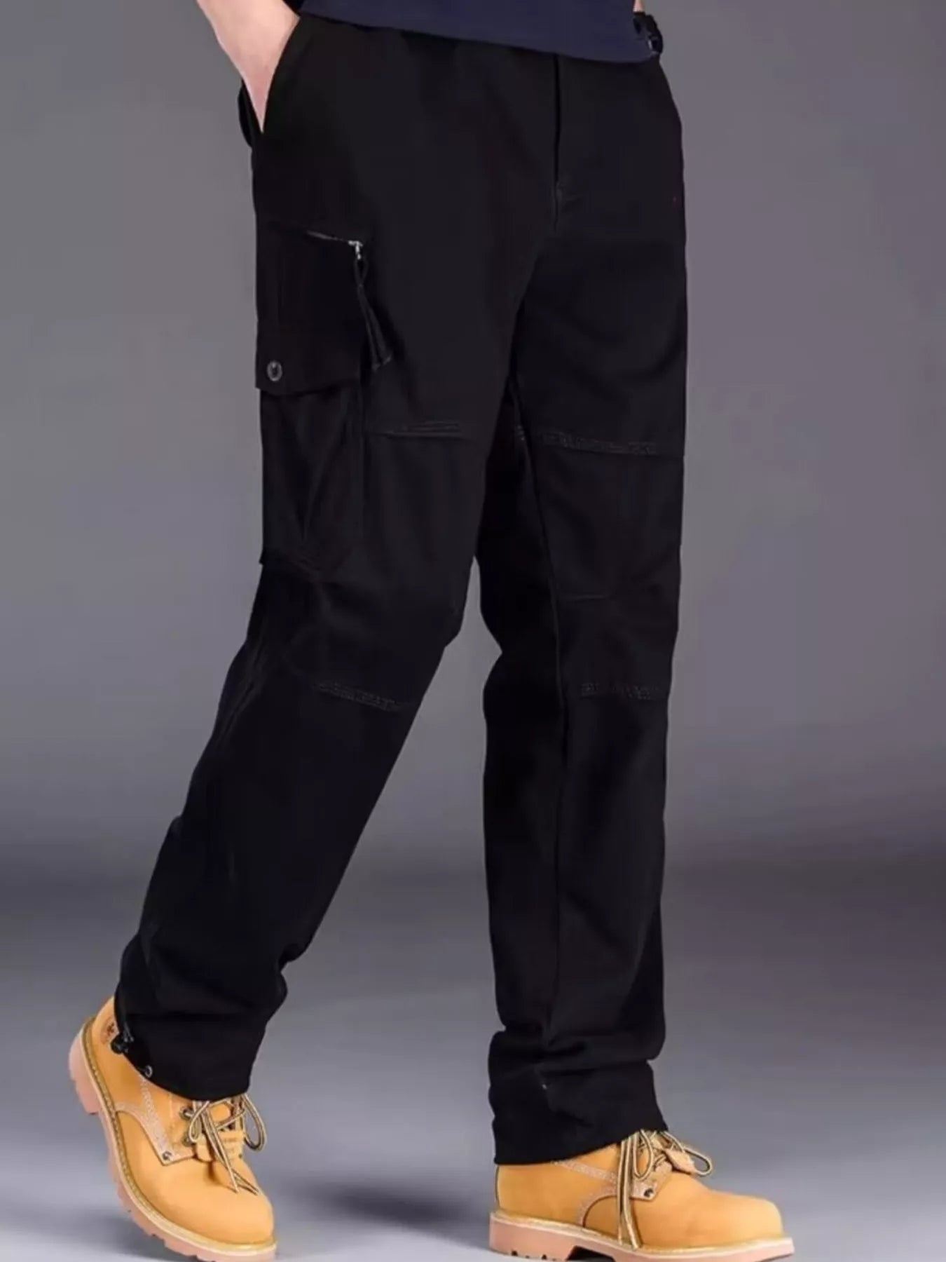 Men's Plus Size Casual Cargo Pants