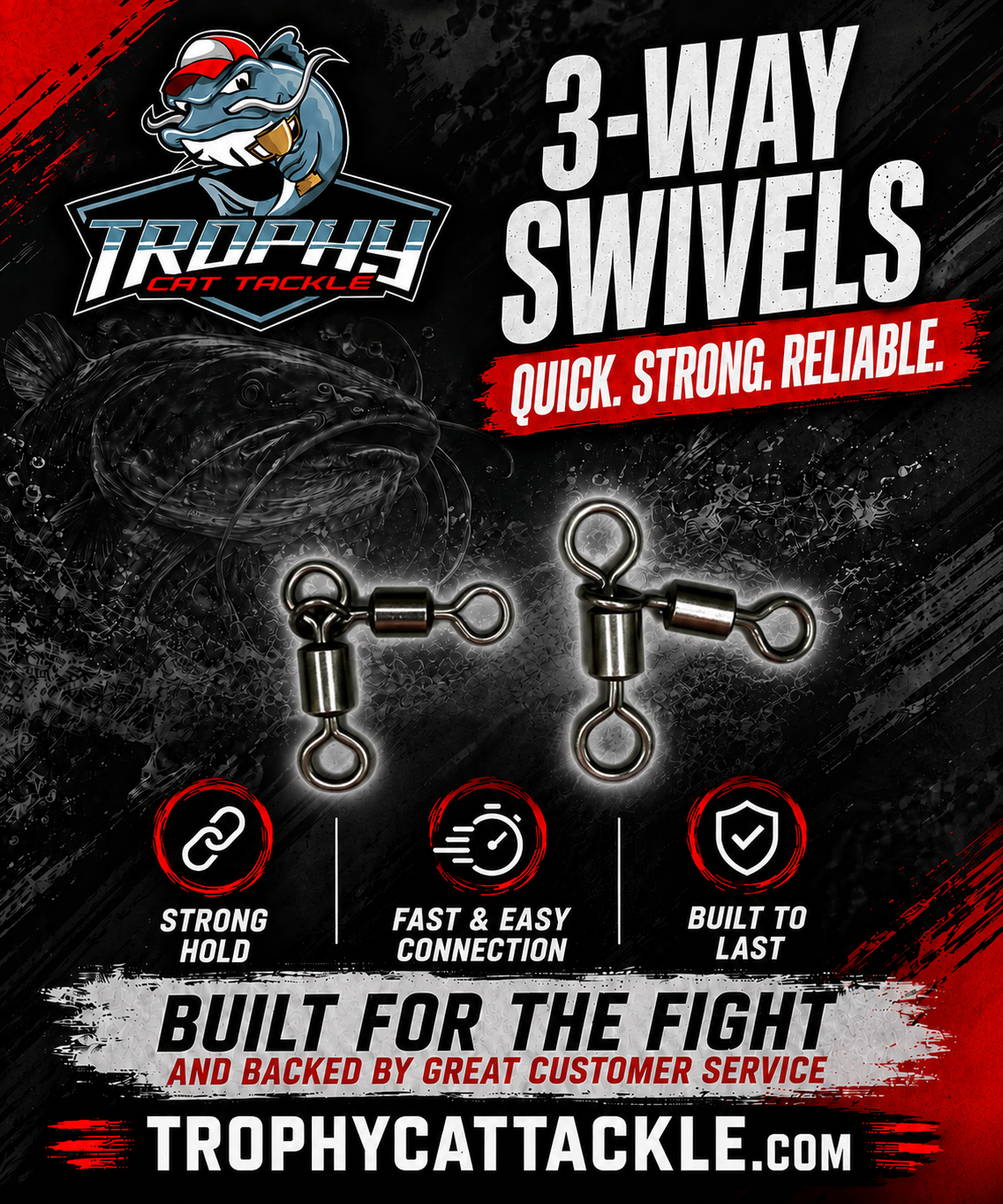 3 Way Swivels