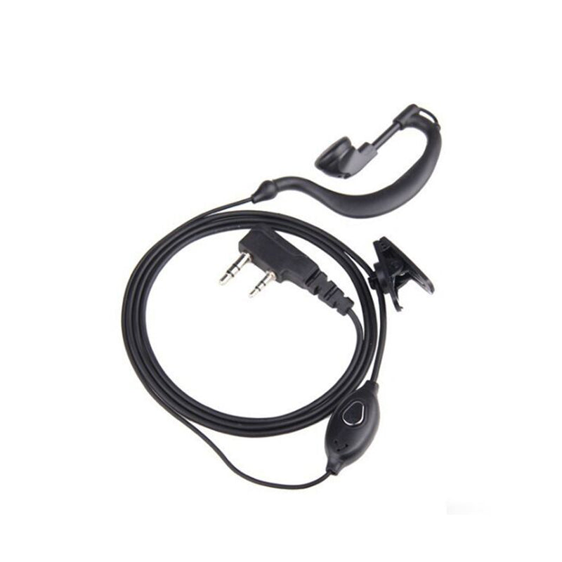 Ruyage Walkie Talkie Earpiece with PTT Mic – 1 Pack