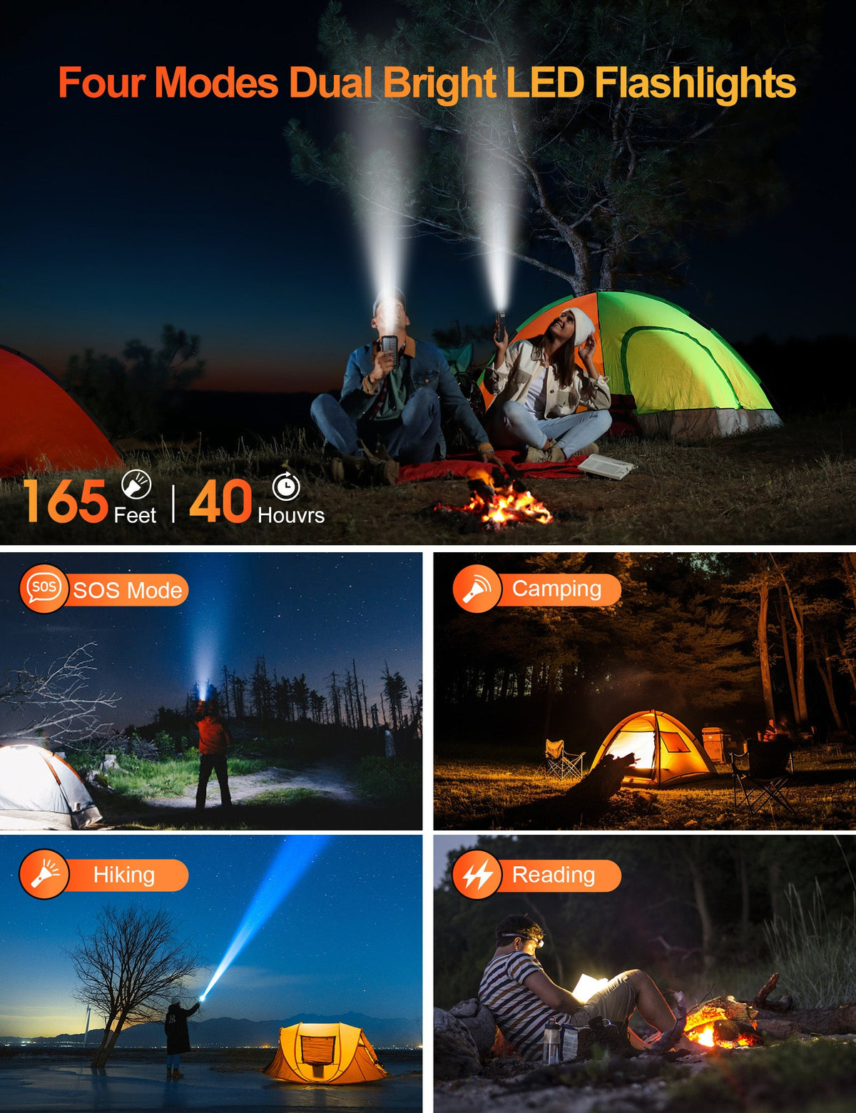 20000mAh Solar Power Bank – Wireless Charging, IP67, LED Flashlight