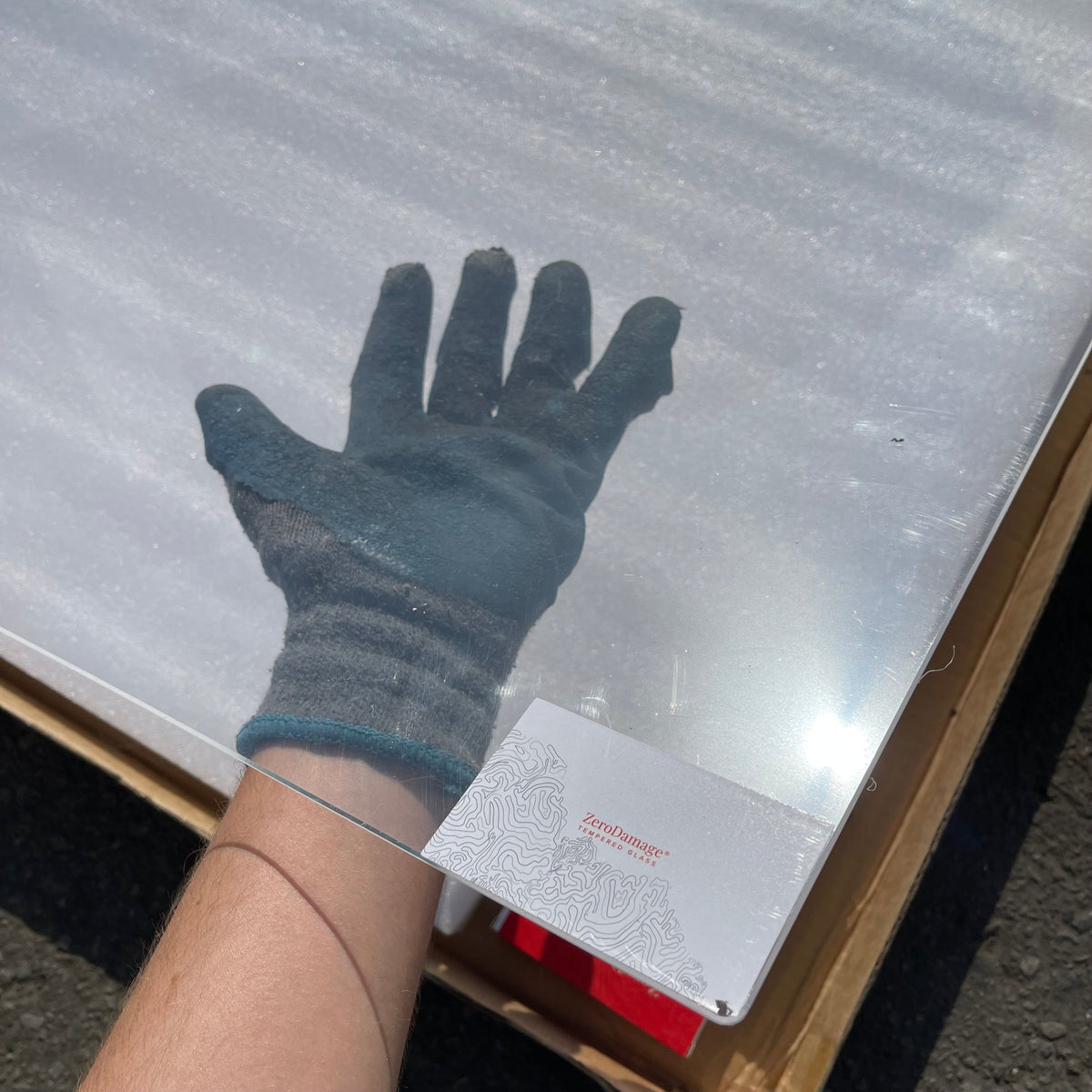 ZERODAMAGE Clear Anti-Blue Light TV Screen Protector – Fits 86" TVs