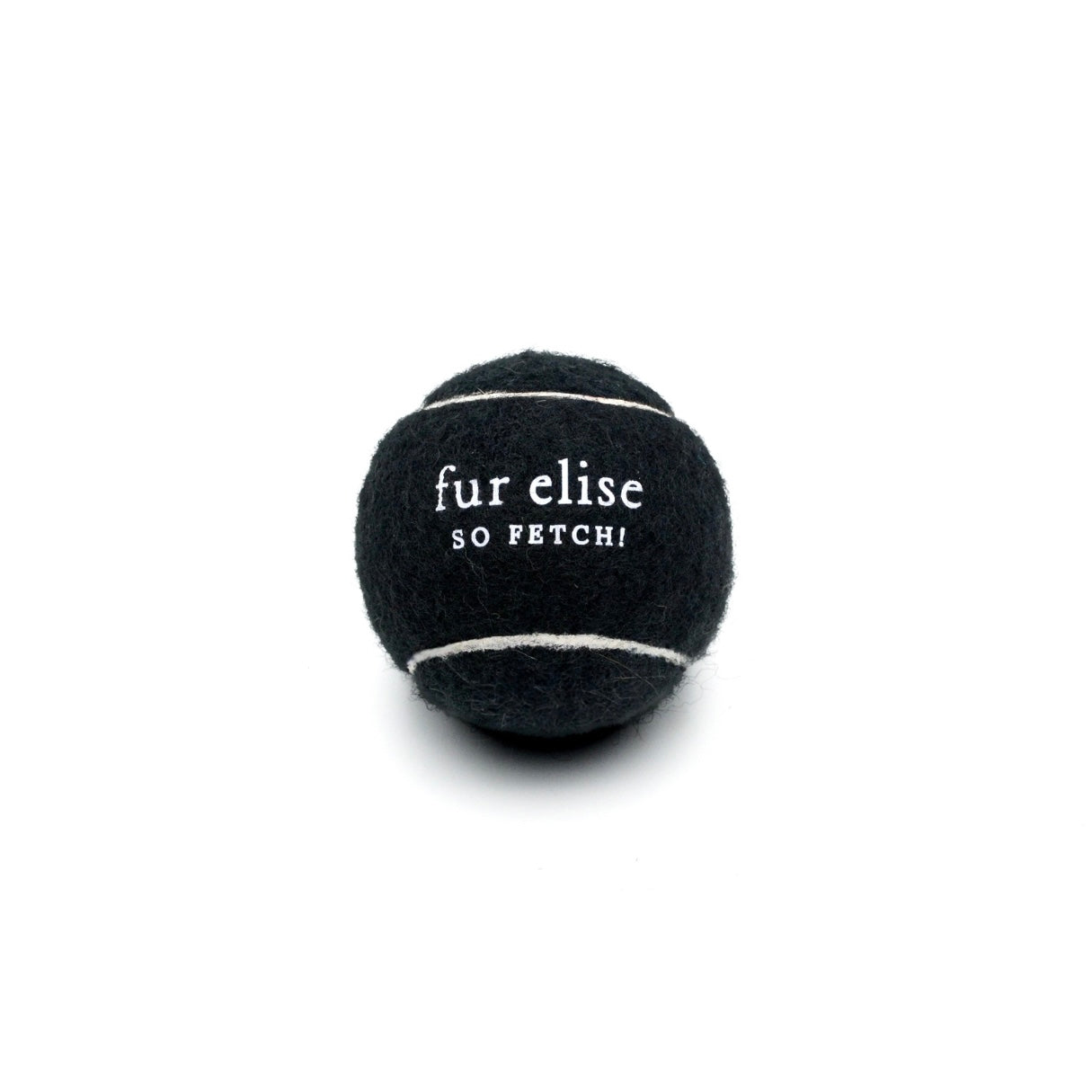 Fur Elise So Fetch! Tennis Ball - Noire