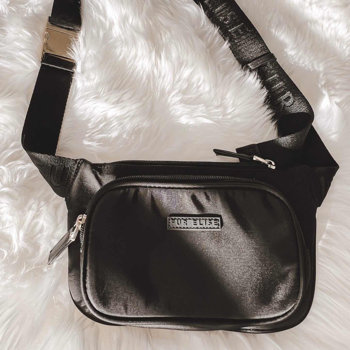 Fur Elise Dog Walking Bag - Noir