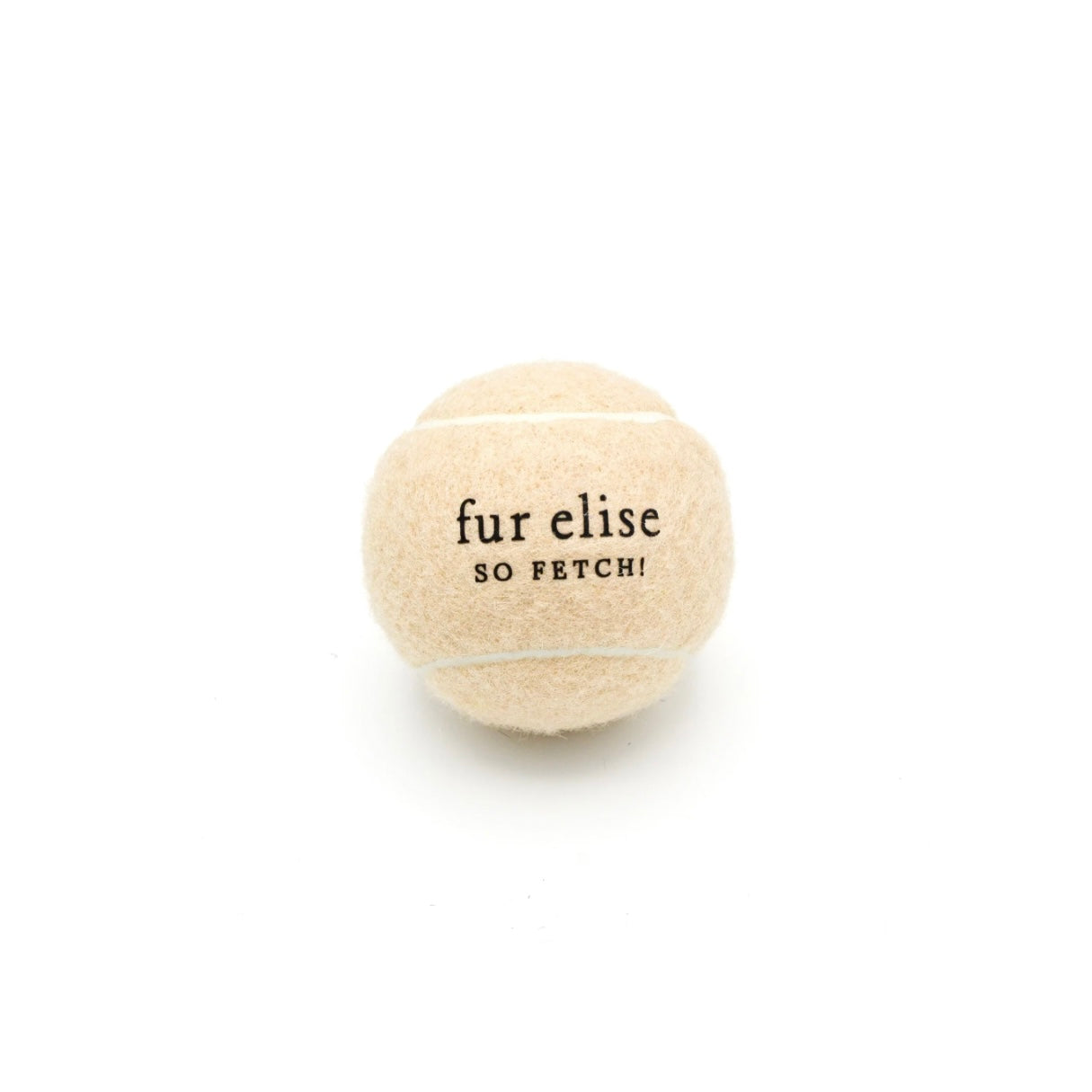 Fur Elise So Fetch! Tennis Ball - Latte