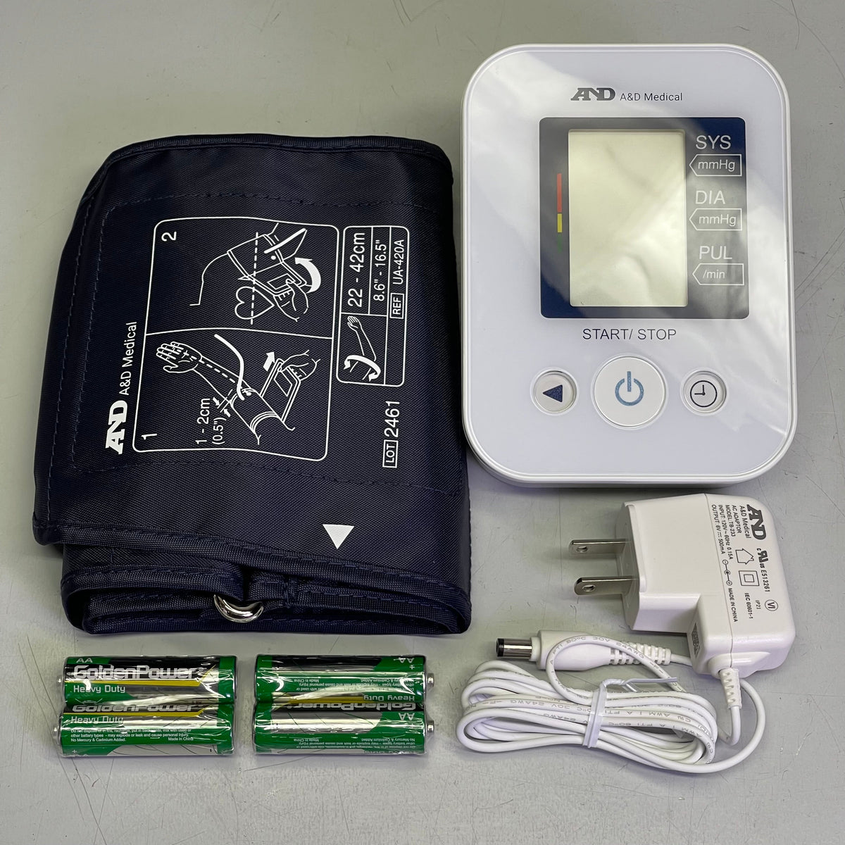 A&D Medical UA-651-AC Blood Pressure Monitor with Wide Cuff
