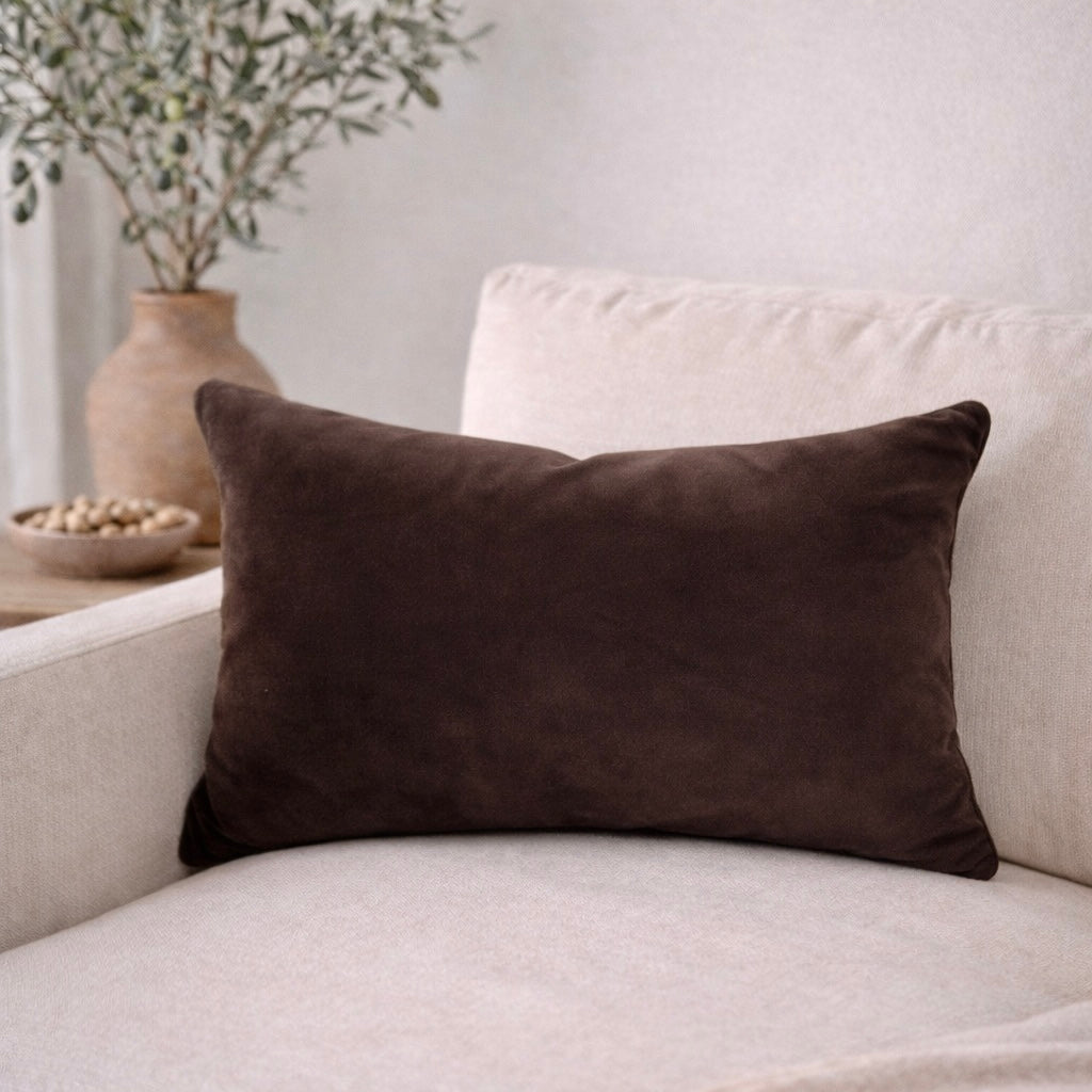 Hardin Velvet Lumbar Pillow Cover