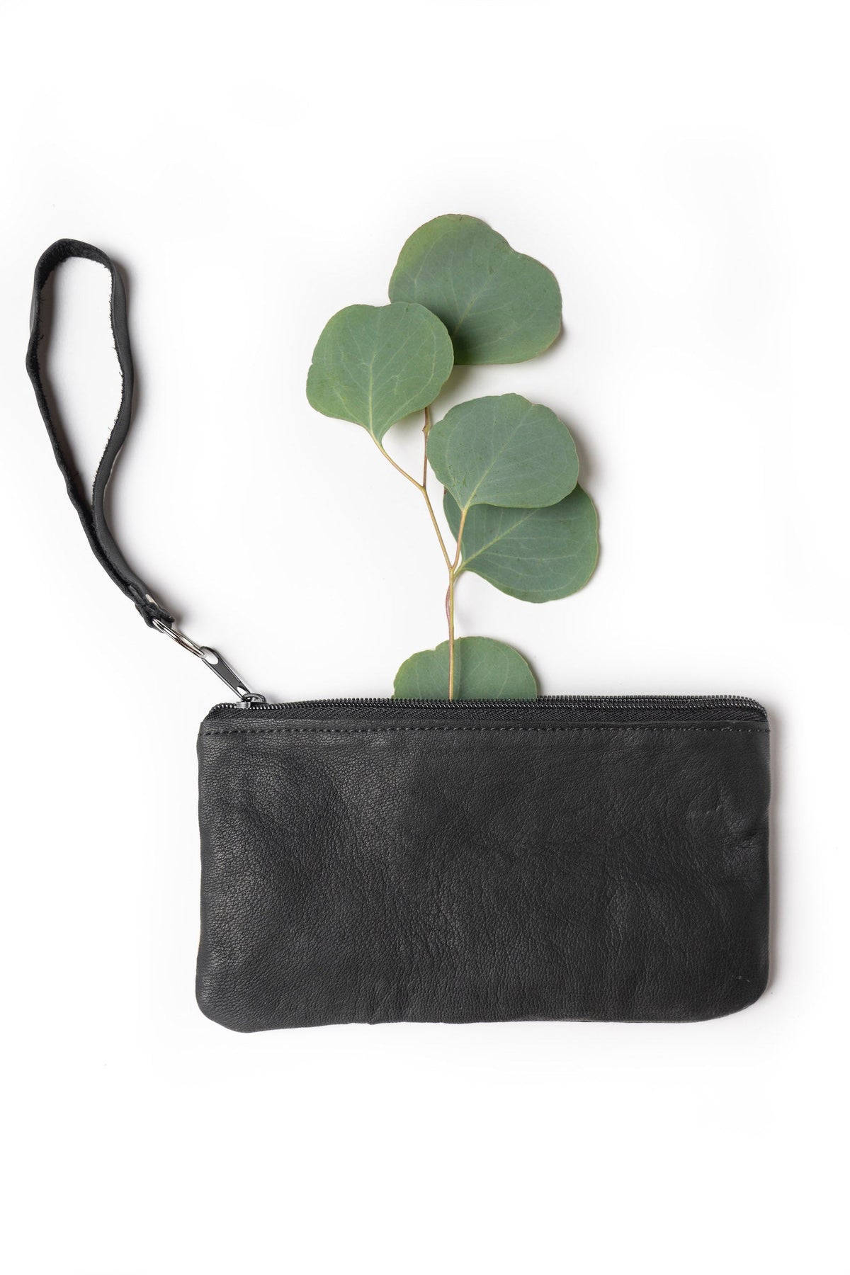 Leather Wristlet Pouch — Handmade by 2nd Story Goods