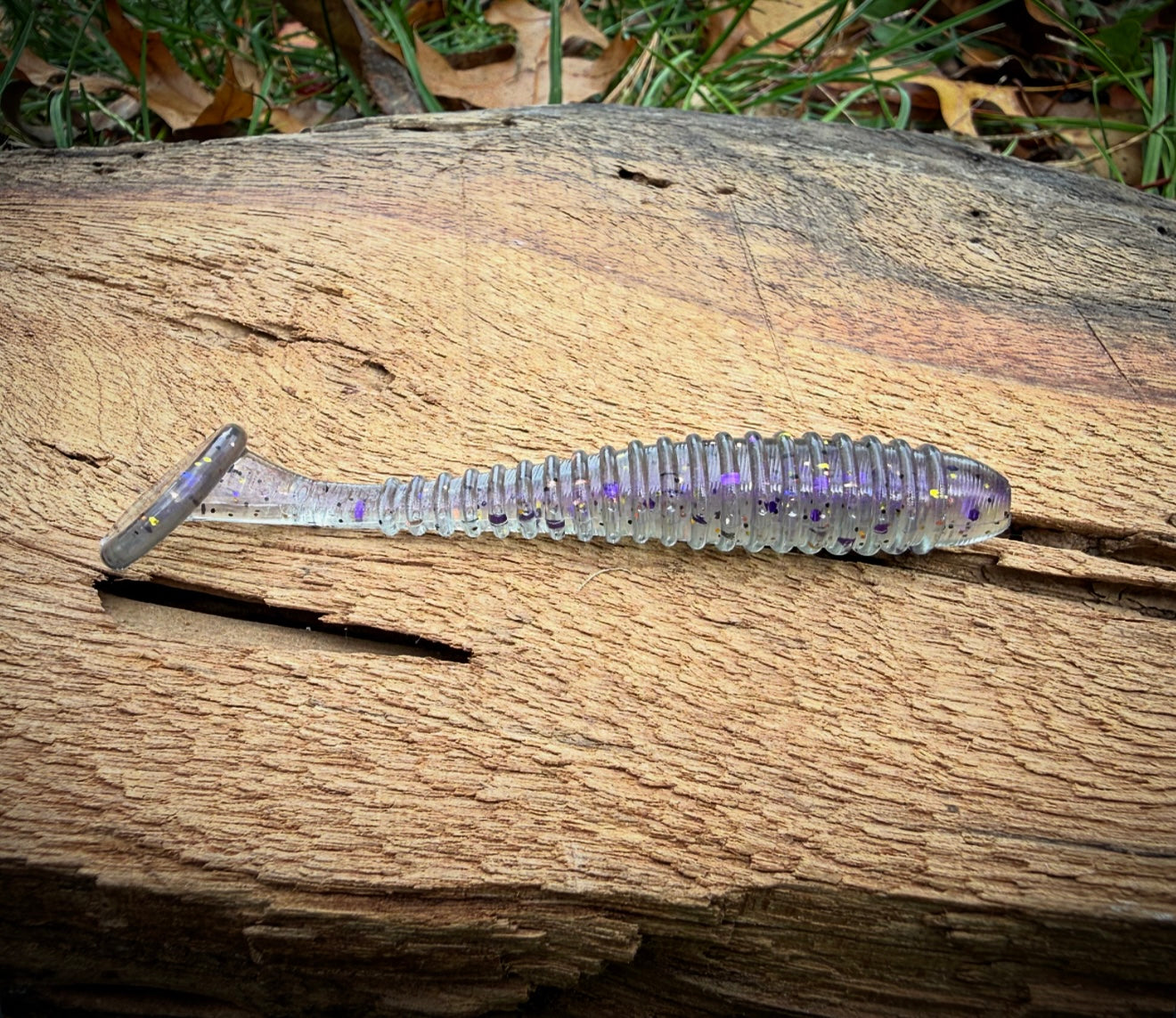 Minutemen Soft Plastic Swimbait – 3.5" Ribbed Fishing Lure