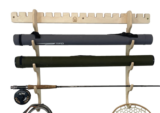THE HOOKSET fishing rod rack - Zenvyra Collective