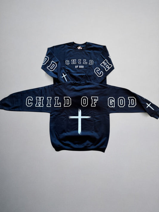 Child Of God Crewneck Sweatshirt | Zenvyra Collective