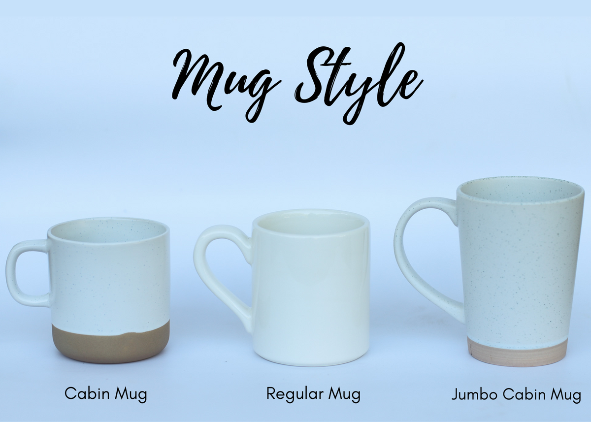 Cross Coffee Mug | Hand-Painted Ceramic Mug