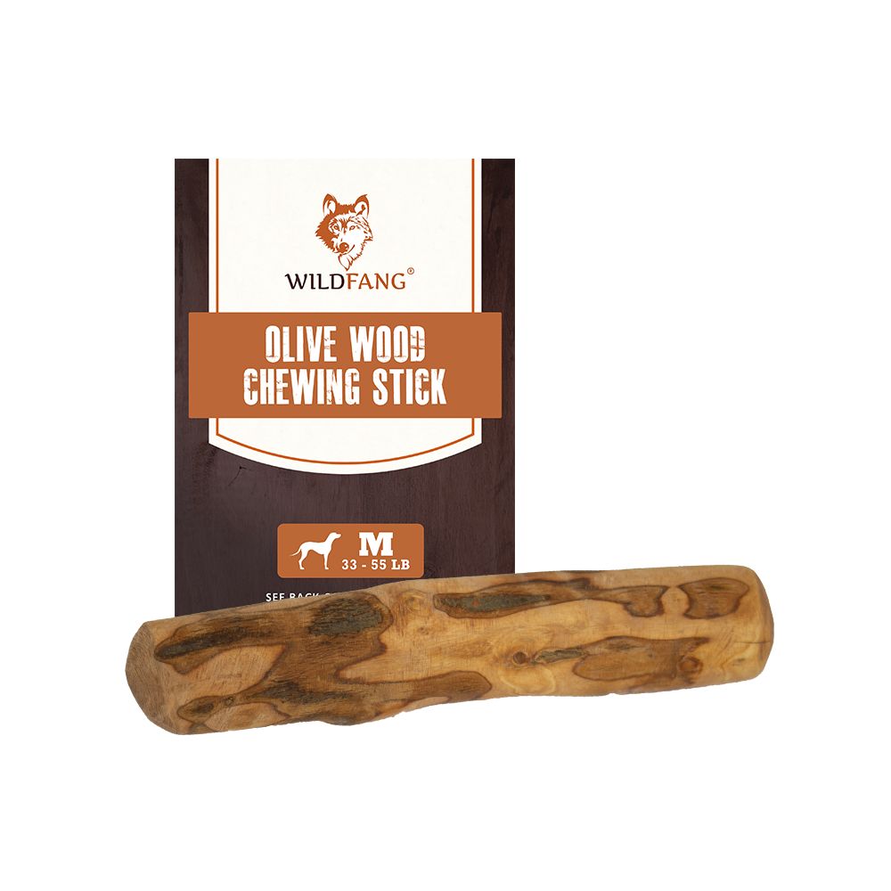 Wildfang Olive Wood Chew Stick for Dogs – Natural Dental Care