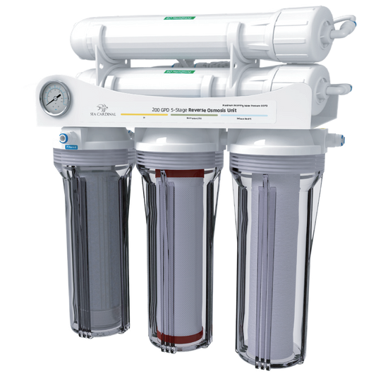 200 GPD RODI Filter System for Reef Aquariums