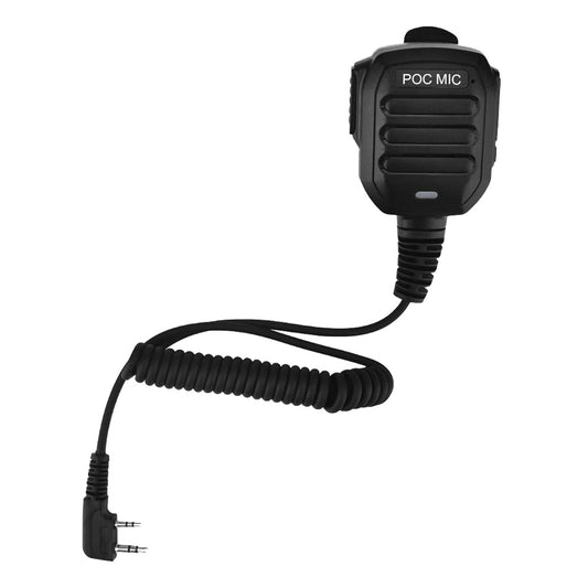 RUYAGE HB380 Amplified Speaker Microphone for 4G LTE PoC Radios