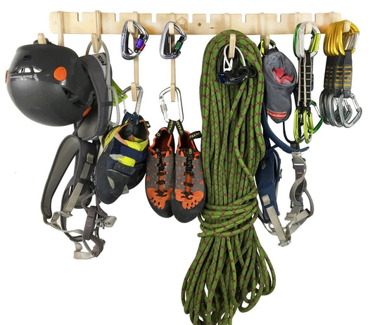 THE ANCHOR climbing gear rack - Zenvyra Collective