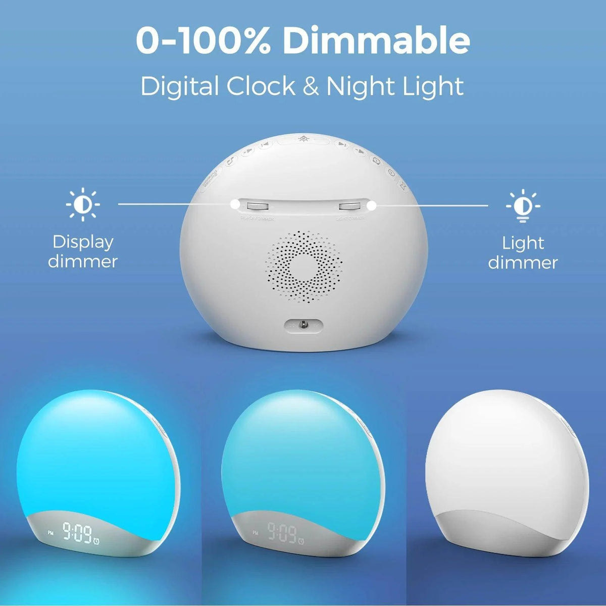 Sunrise Alarm Clock with Sunrise Simulation & FM Radio