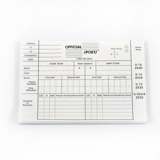 Soccer Report Forms | Zenvyra Collective