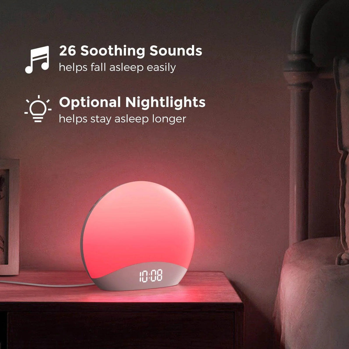 Sunrise Alarm Clock with Sunrise Simulation & FM Radio
