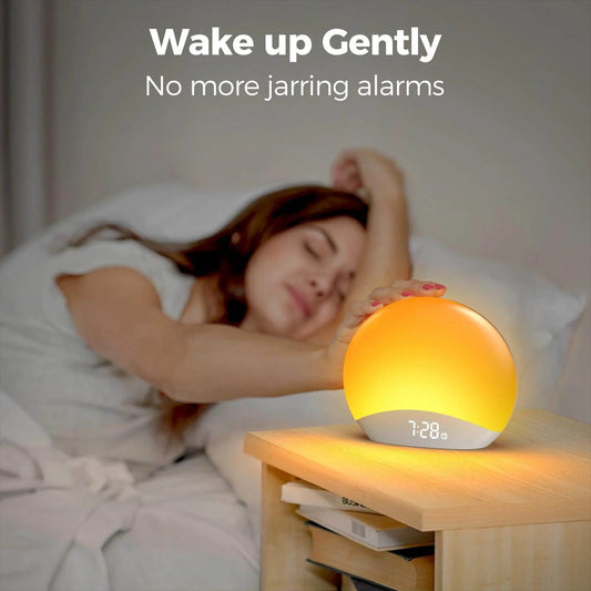 Sunrise Alarm Clock with Sunrise Simulation & FM Radio