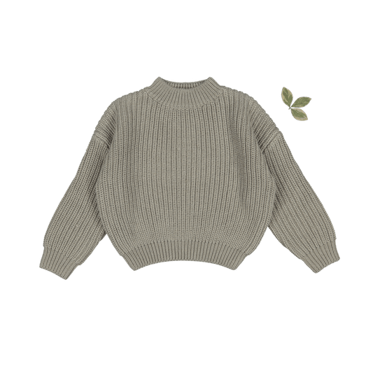 The Chunky Knit Sweater - Sage - Zenvyra Collective
