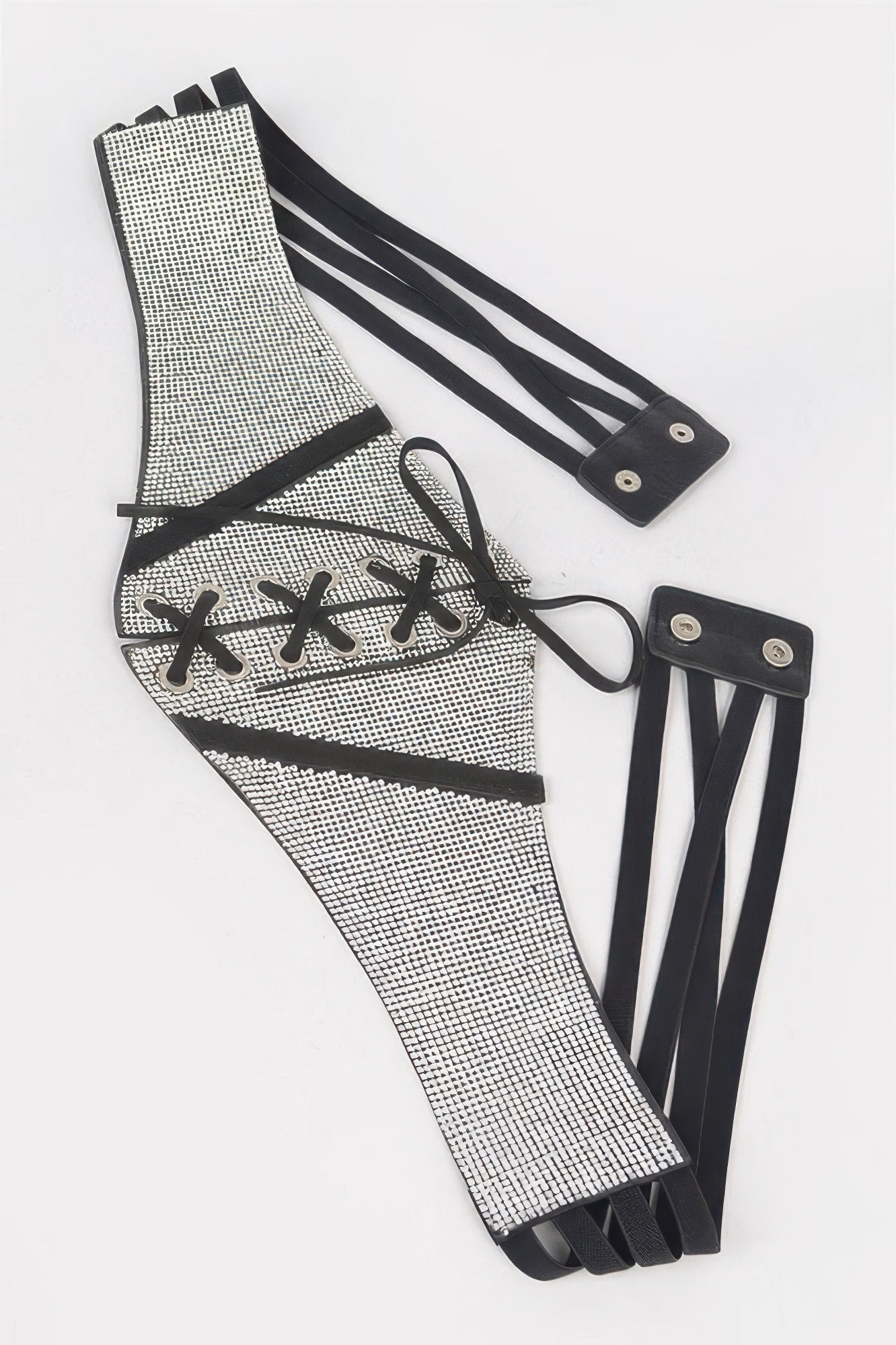 Rhinestone Corset Plus Size Elastic Belt