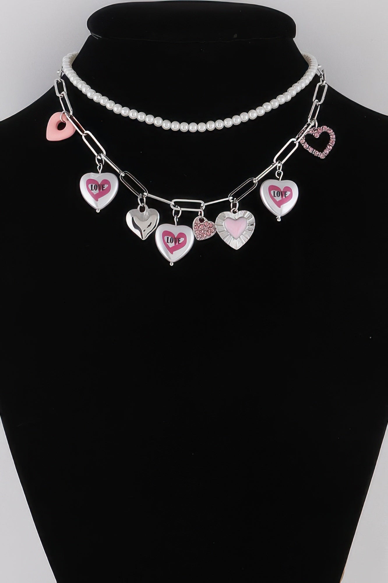 Heart Charms Necklace