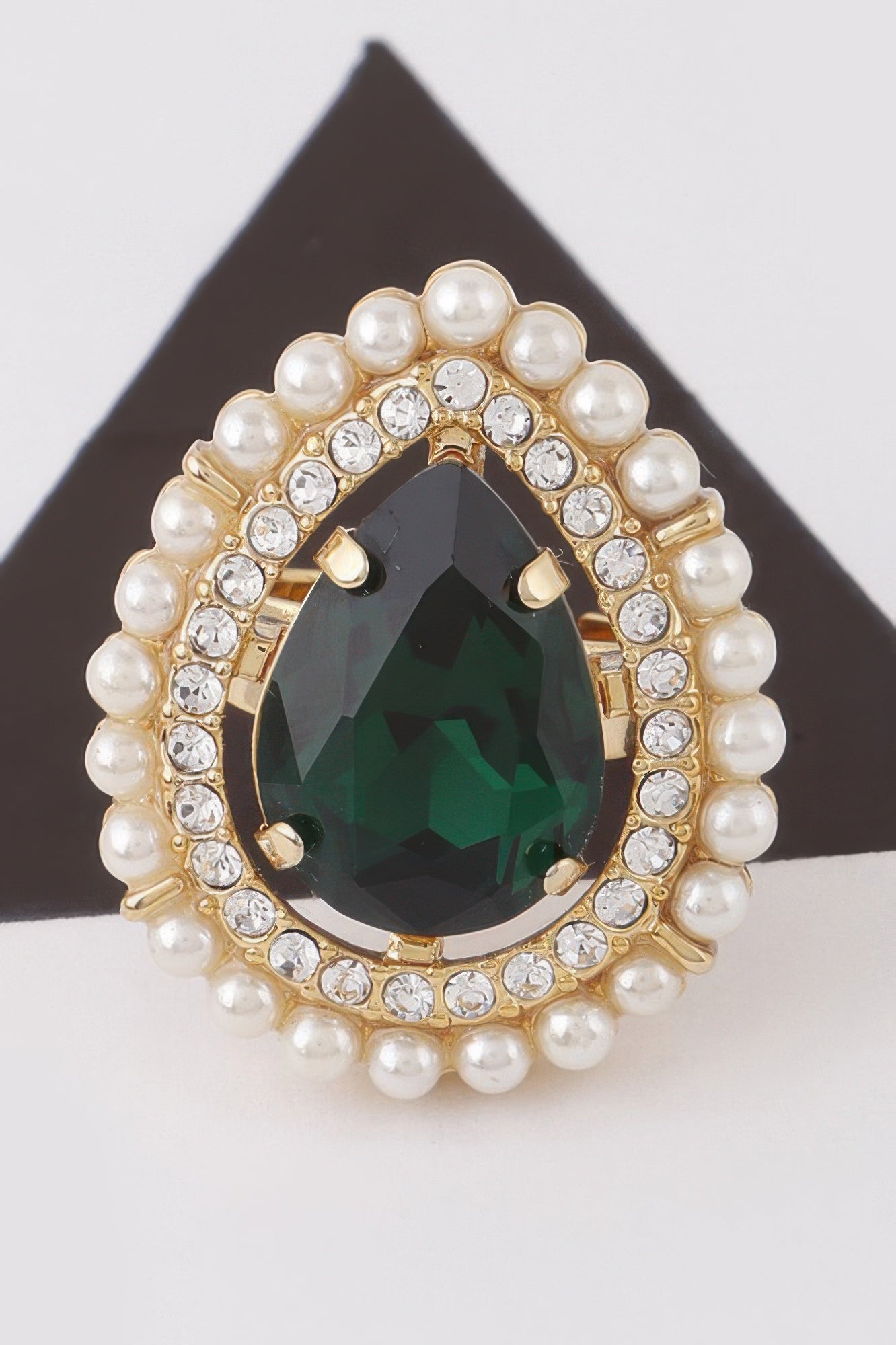 Jeweled Rhinestone Ring