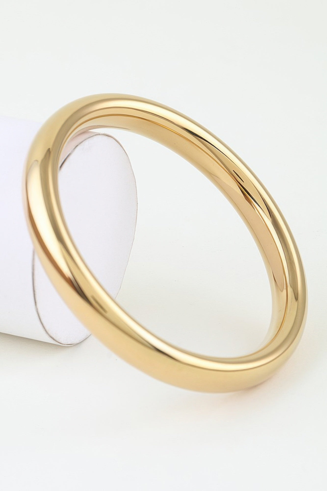 Polished Classic Bangle Bracelet