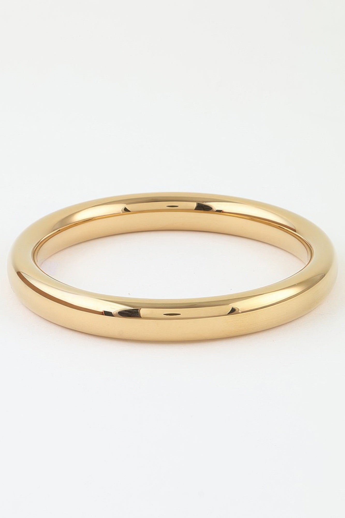Polished Classic Bangle Bracelet