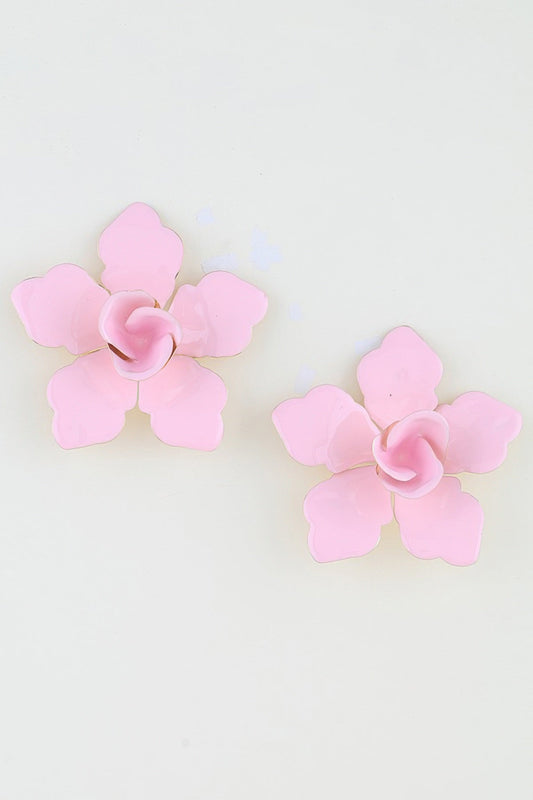 Modern Sakura Stud Earrings