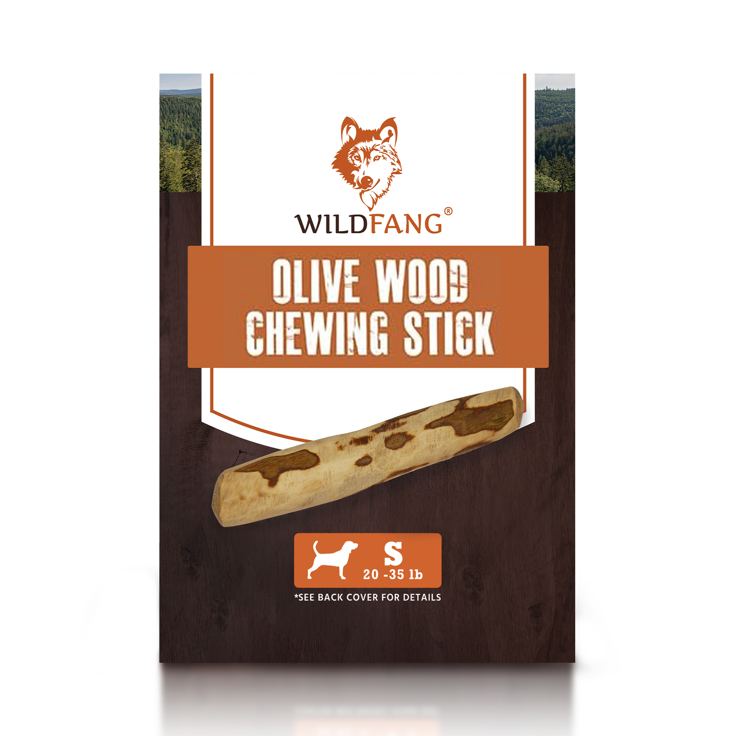 Wildfang Olive Wood Chew Stick for Dogs – Natural Dental Care