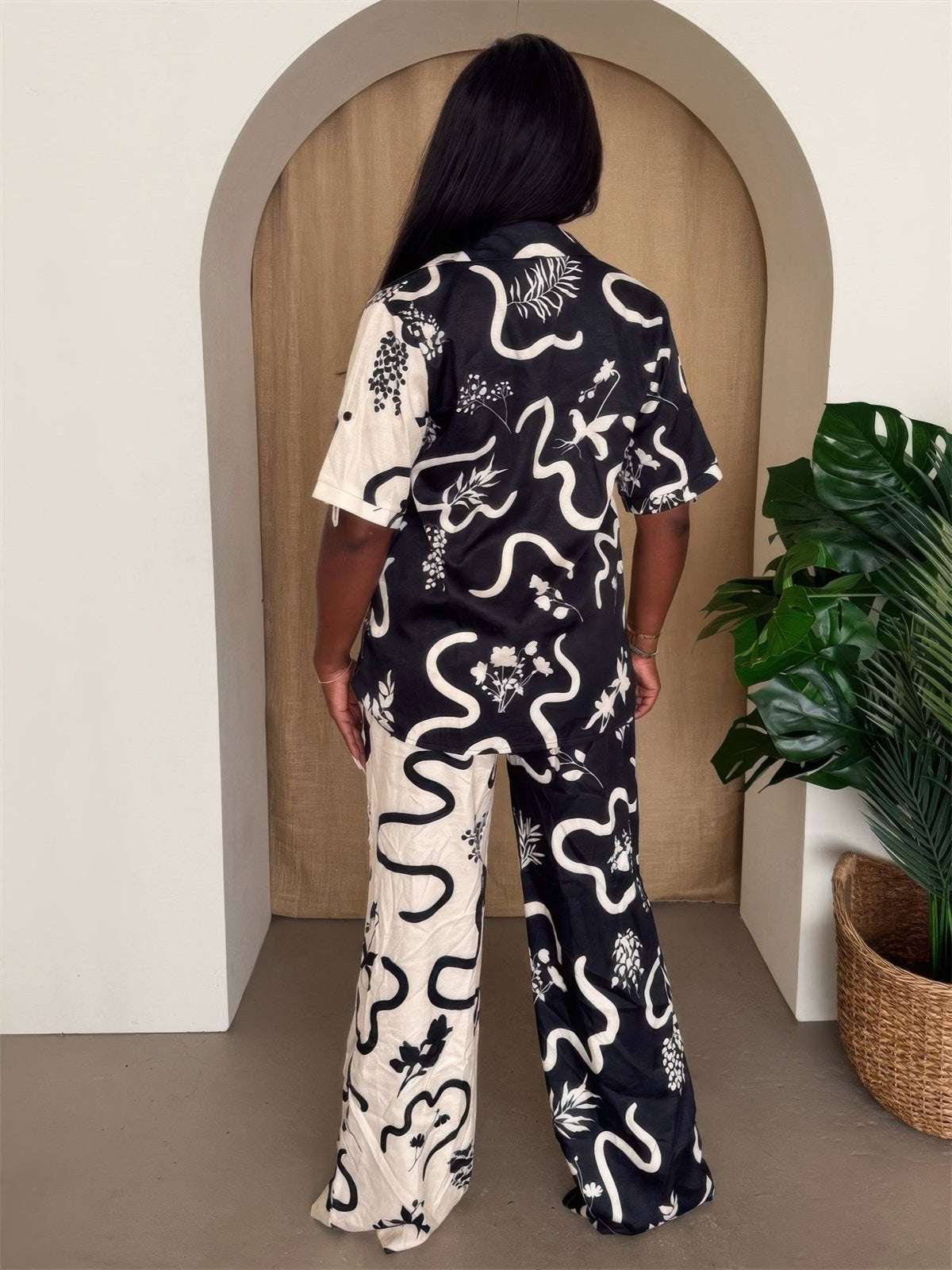 Women's Resort Wear Pant Set