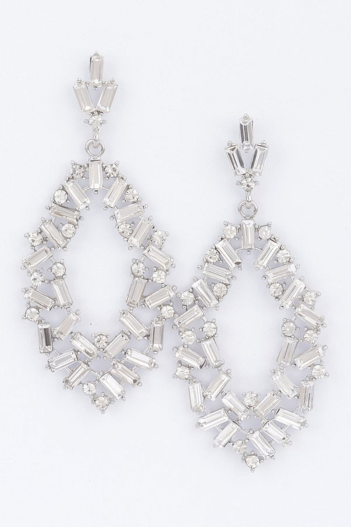 Rhinestone Drop Earrings