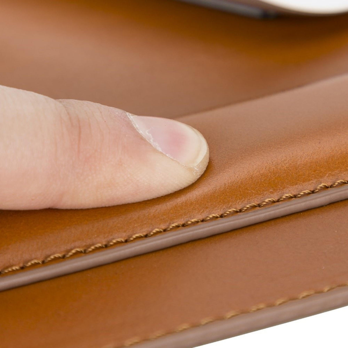 Boulder Full-Grain Leather Mouse Pad with Hand Support