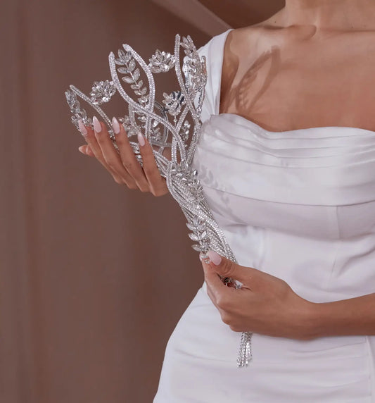 Bride Bouquet Holder, Wedding Accessories | Zenvyra Collective