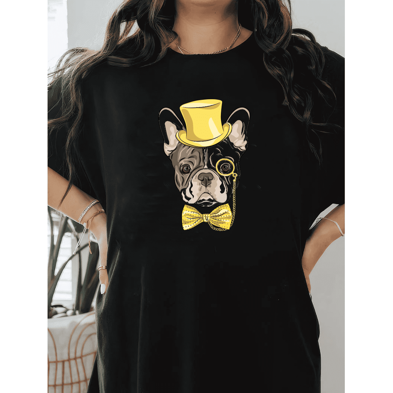Casual Women's Cotton T-Shirt with Bow Detail - Trendy and Comfortable for Every Season