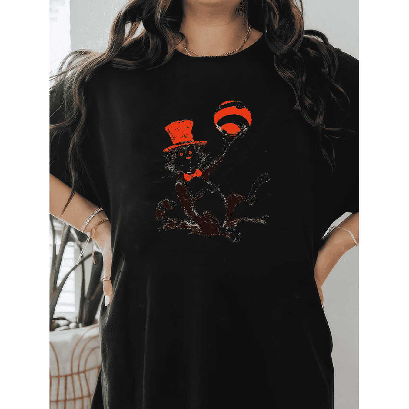Casual Women's Cotton T-Shirt with Bow Detail - Trendy and Comfortable for Every Season