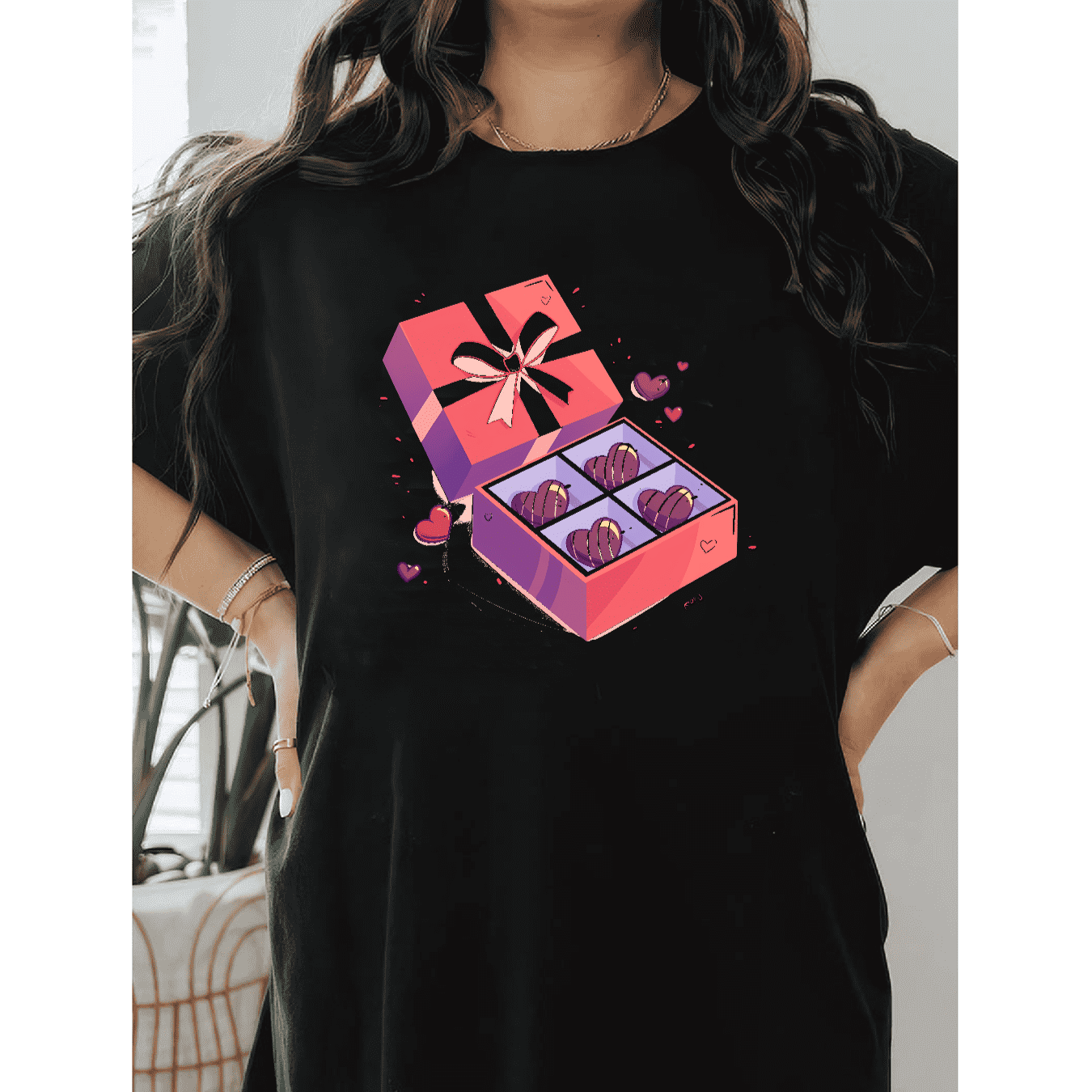 Casual Women's Cotton T-Shirt with Bow Detail - Trendy and Comfortable for Every Season