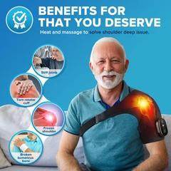 Neck & Shoulder Massager with Heat Therapy