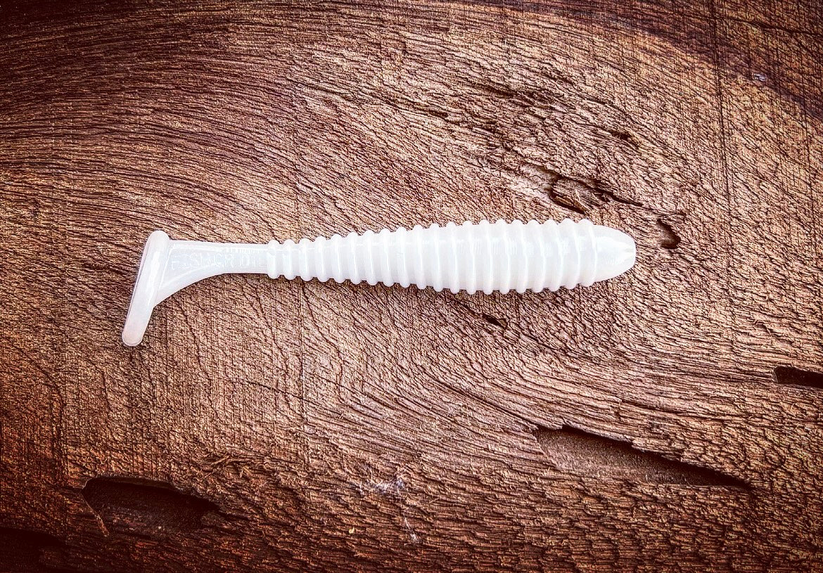 Minutemen Soft Plastic Swimbait – 3.5" Ribbed Fishing Lure