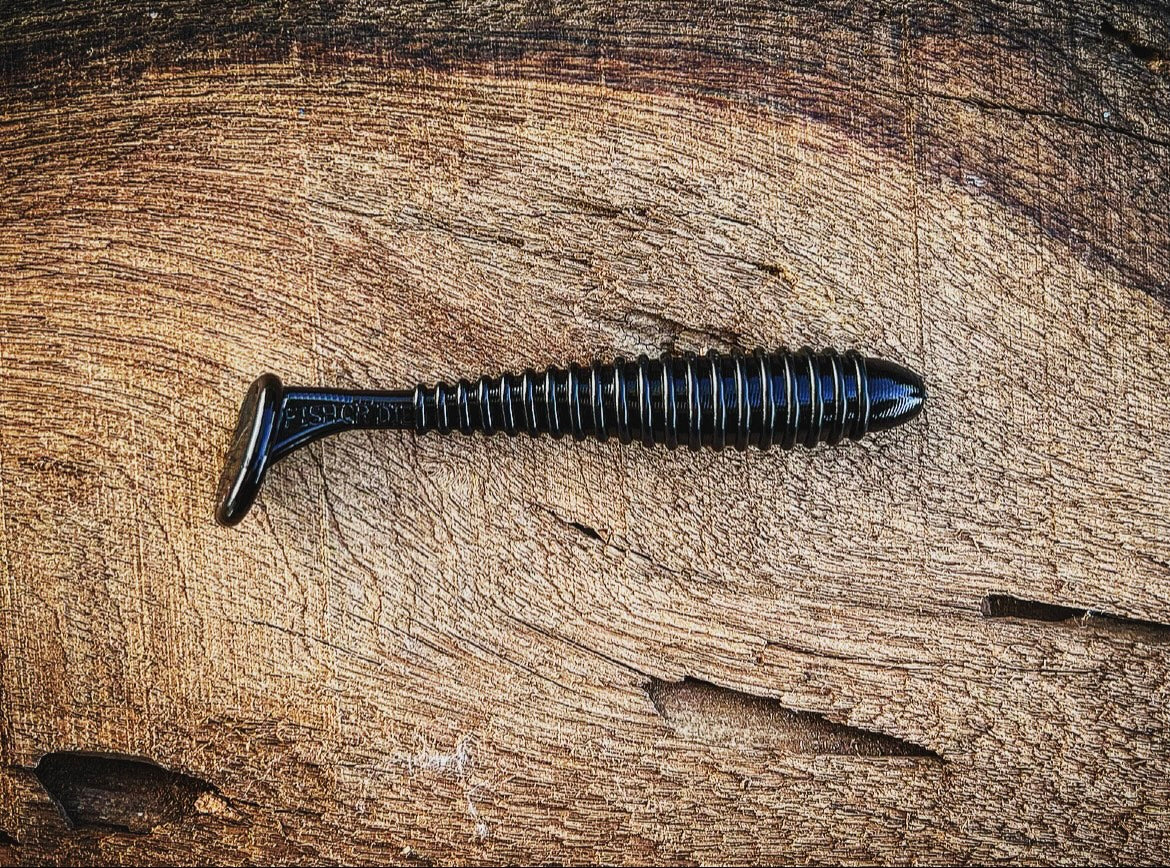 Minutemen Soft Plastic Swimbait – 3.5" Ribbed Fishing Lure