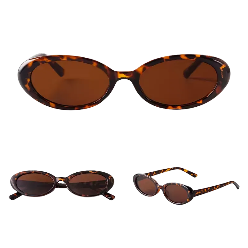 Daring Vintage Oval Sunglasses