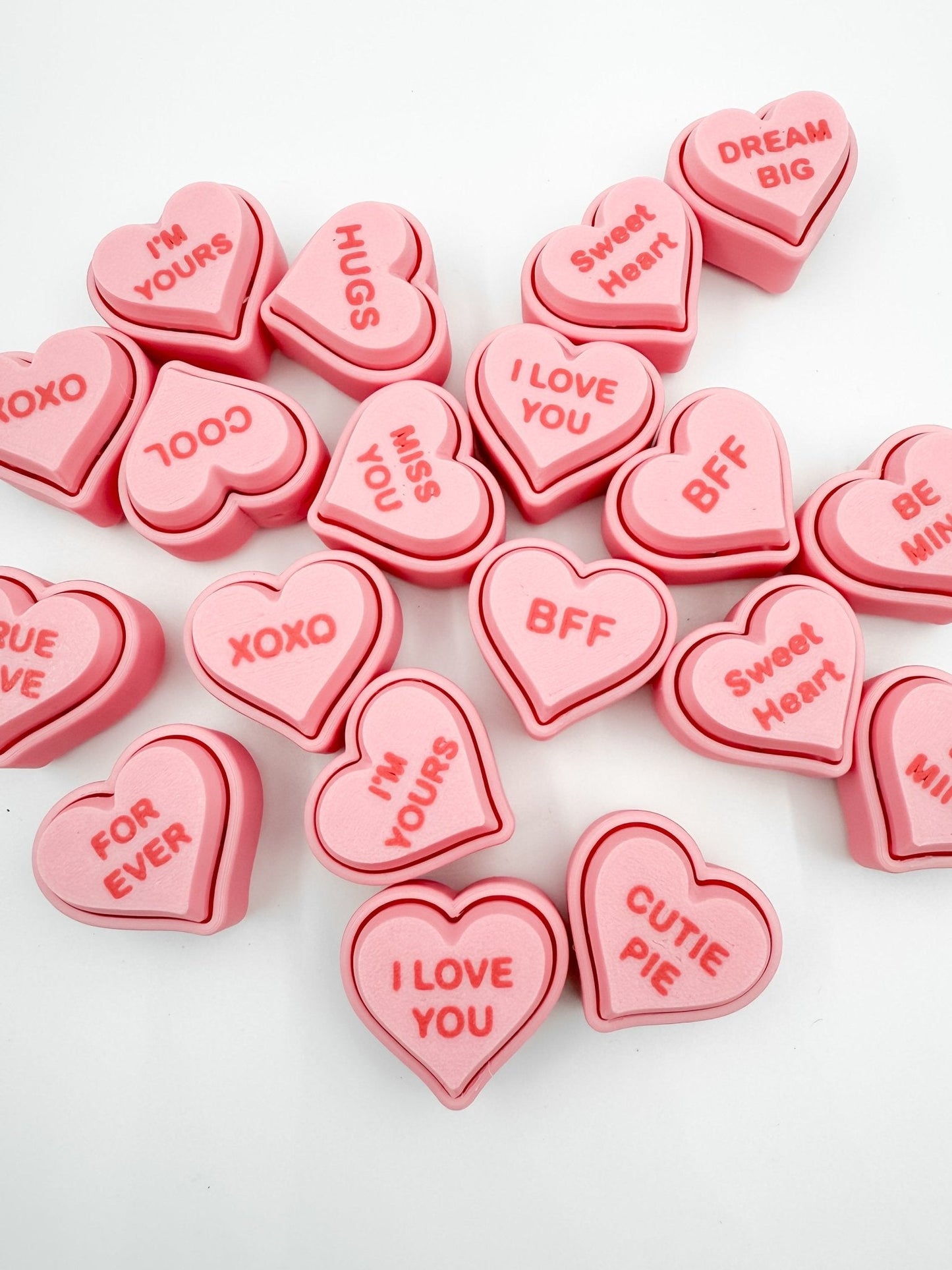 Mystery Pack Conversation Heart Clickers